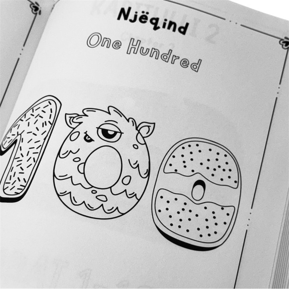 Albanian Numbers & Math Coloring & Activity Book - Picture 7 of 16